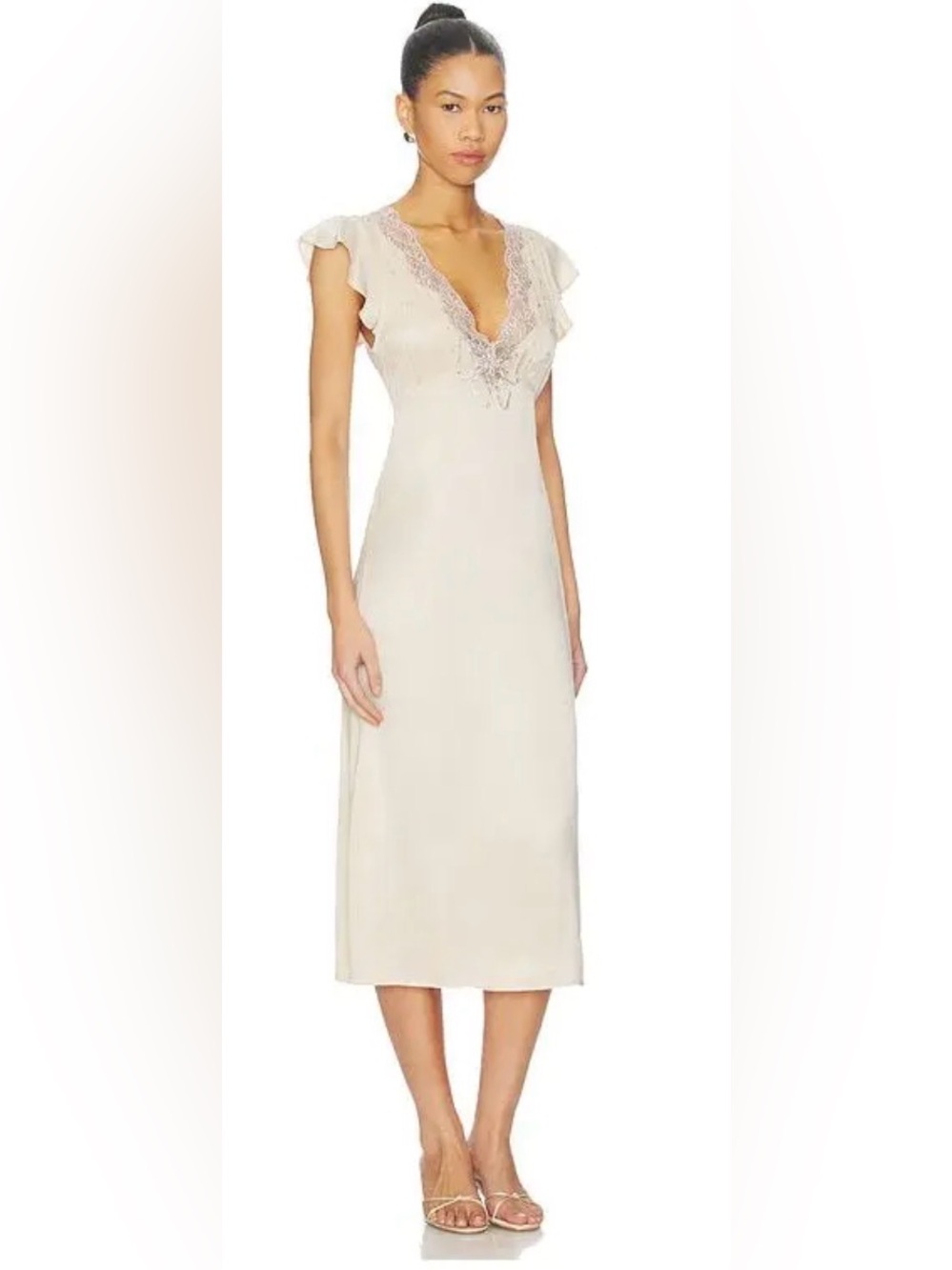Free People Tied With Joy Midi Dress - Picture 5 of 12